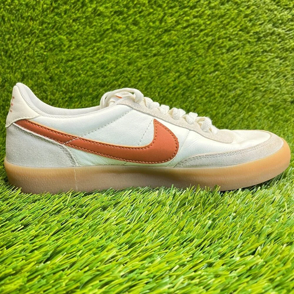 Nike Killshot 2 Mens Size 8 Cream‎ Sail Orange Athletic Leather Shoes Sneakers